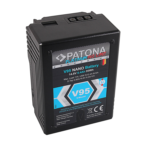 95w V-Mount Patona Nano