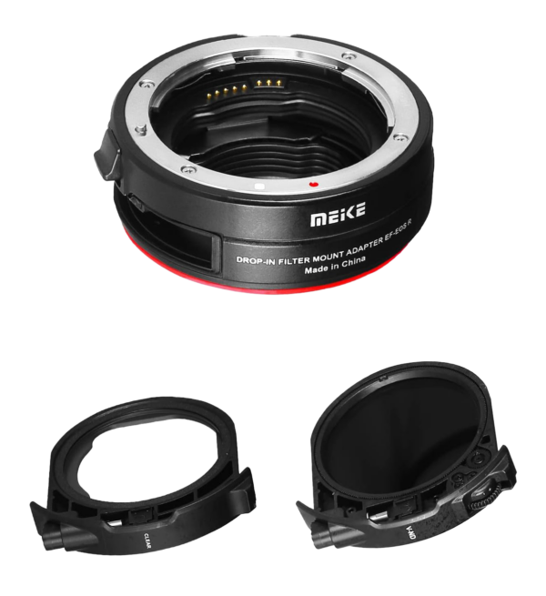 Meike Drop-in Filter RF-EF Mount AF Adapter mit variablen ND
