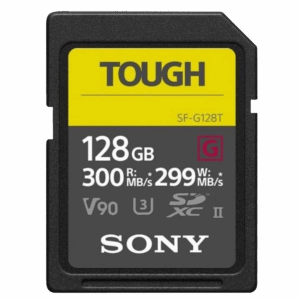 128GB Sony Tough SFG1TG SDXC UHS-II Class 10 V90 Speicherkarte