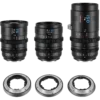 Sirui VP-1 VISION PRIME T1.6/T1.4/T4 Full-frame Cine Lens Set: 15mm/75mm/150mm